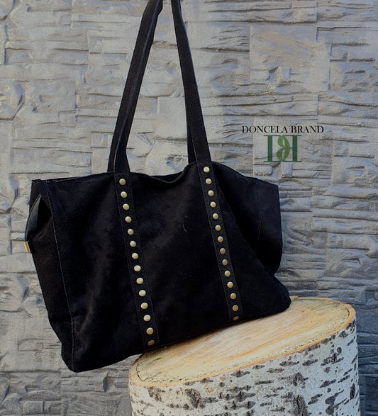 Bolso maxi ante Negro