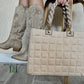 bolso ante beige