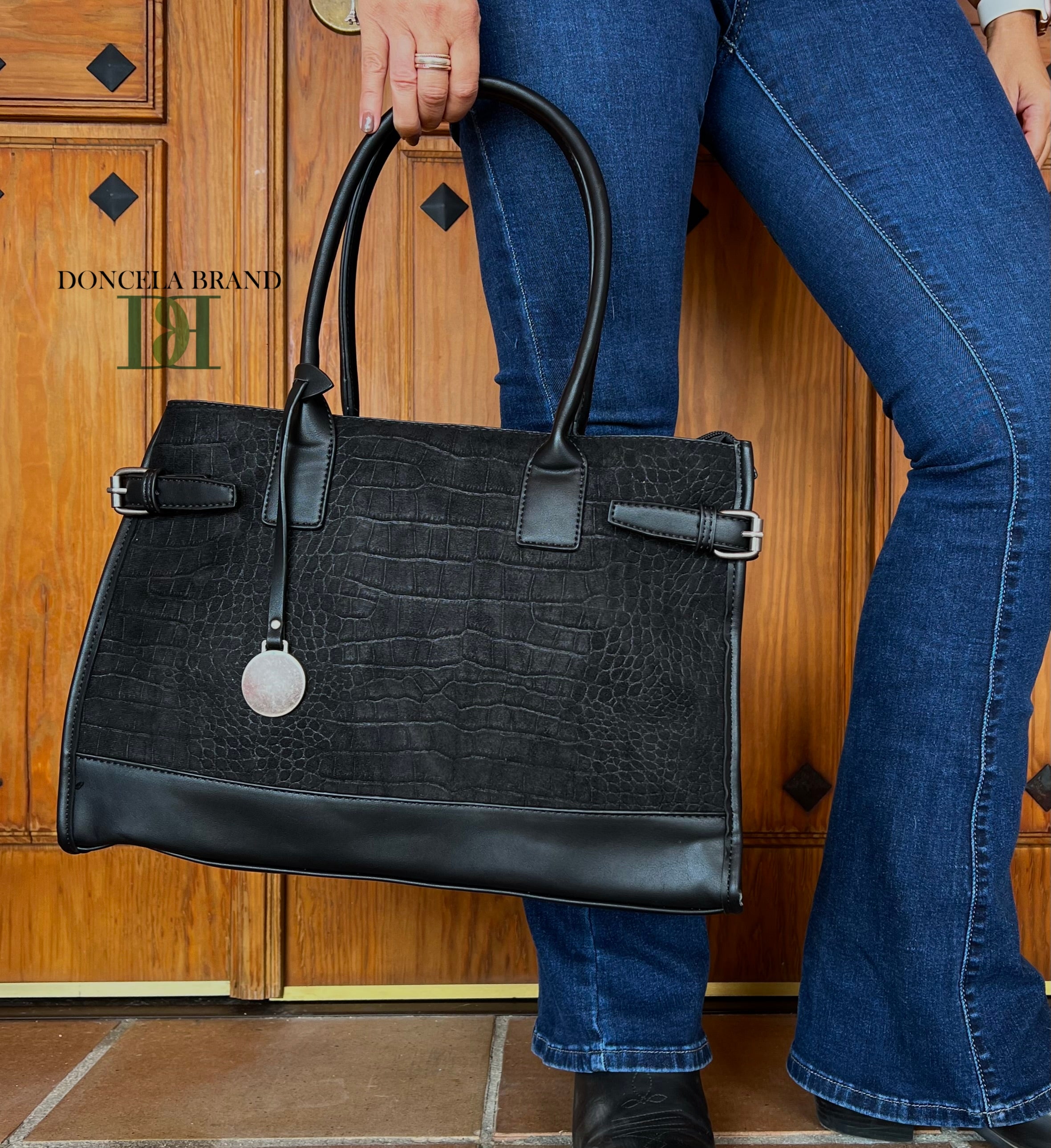 Bolso discount negro mujer